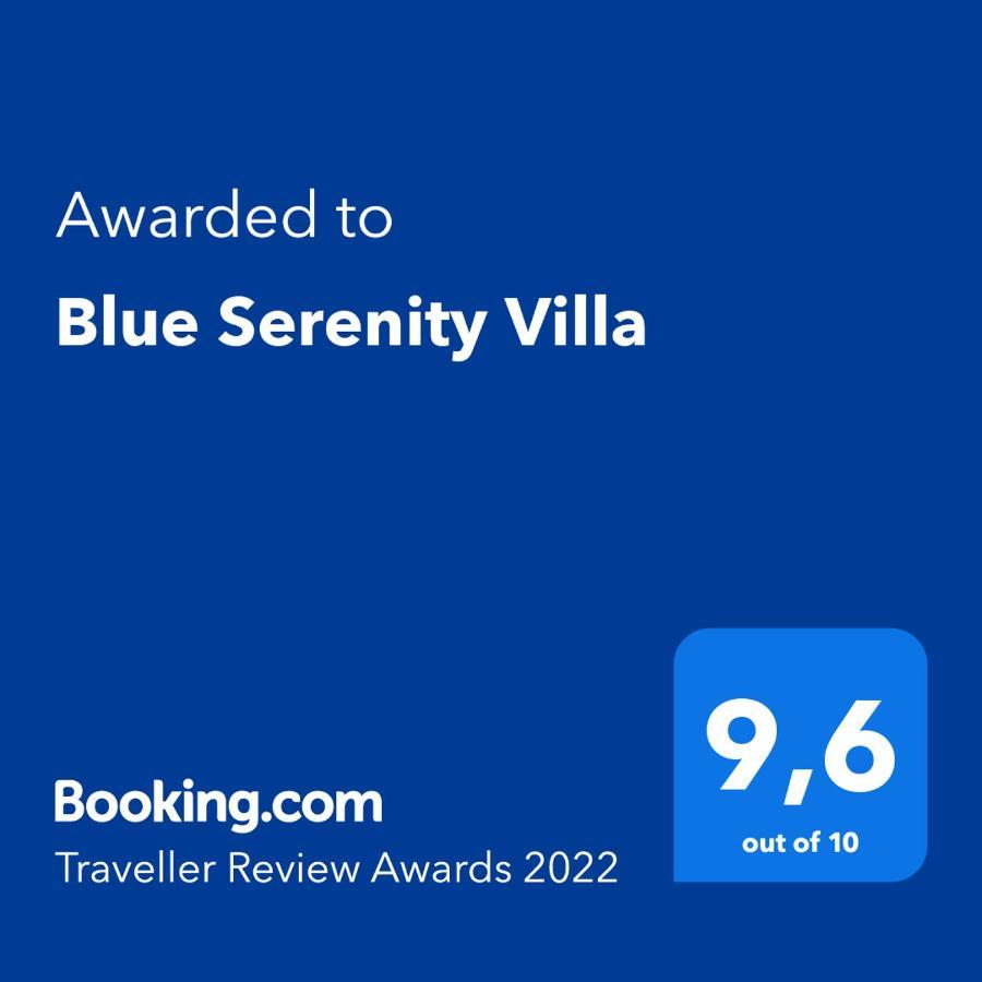 Blue Serenity Villa Fanari  Exterior foto